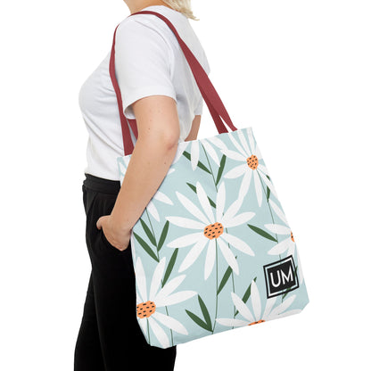 Bolso de mano con estampados florales llamativos (AOP)