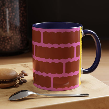 Taza de café con forma de ladrillo (11 oz y 15 oz)