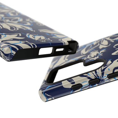 Blue Flor Tough Case