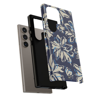 Blue Flor Tough Case