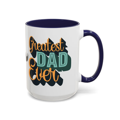 Taza de café con el mejor papá (11 oz y 15 oz)