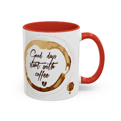 Comienza tu día con una taza de café (11, 15 oz)