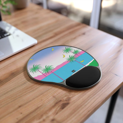 Summer Daze Mouse Pad With Wrist Rest