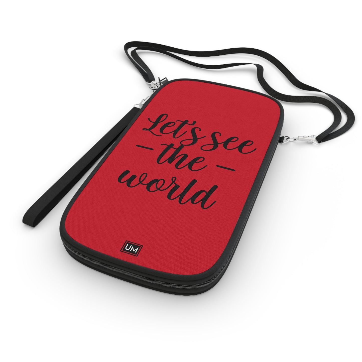 Cartera para pasaporte Let's See The World