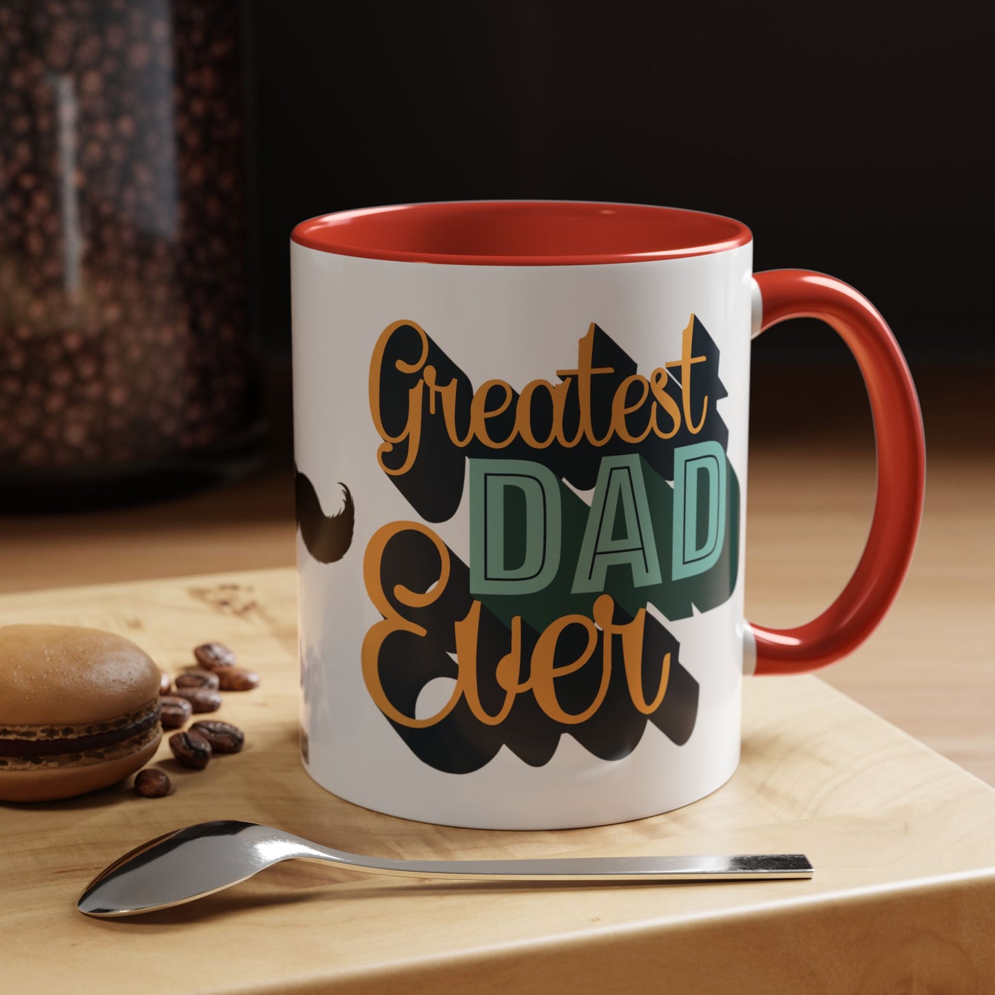 Taza de café con el mejor papá (11 oz y 15 oz)