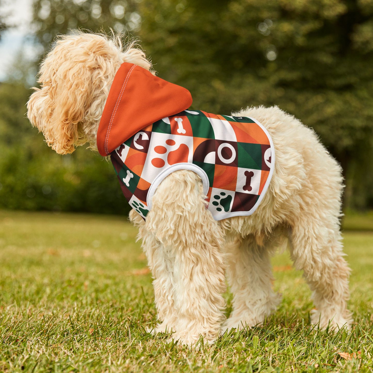 Sudadera con capucha para mascotas de la UM