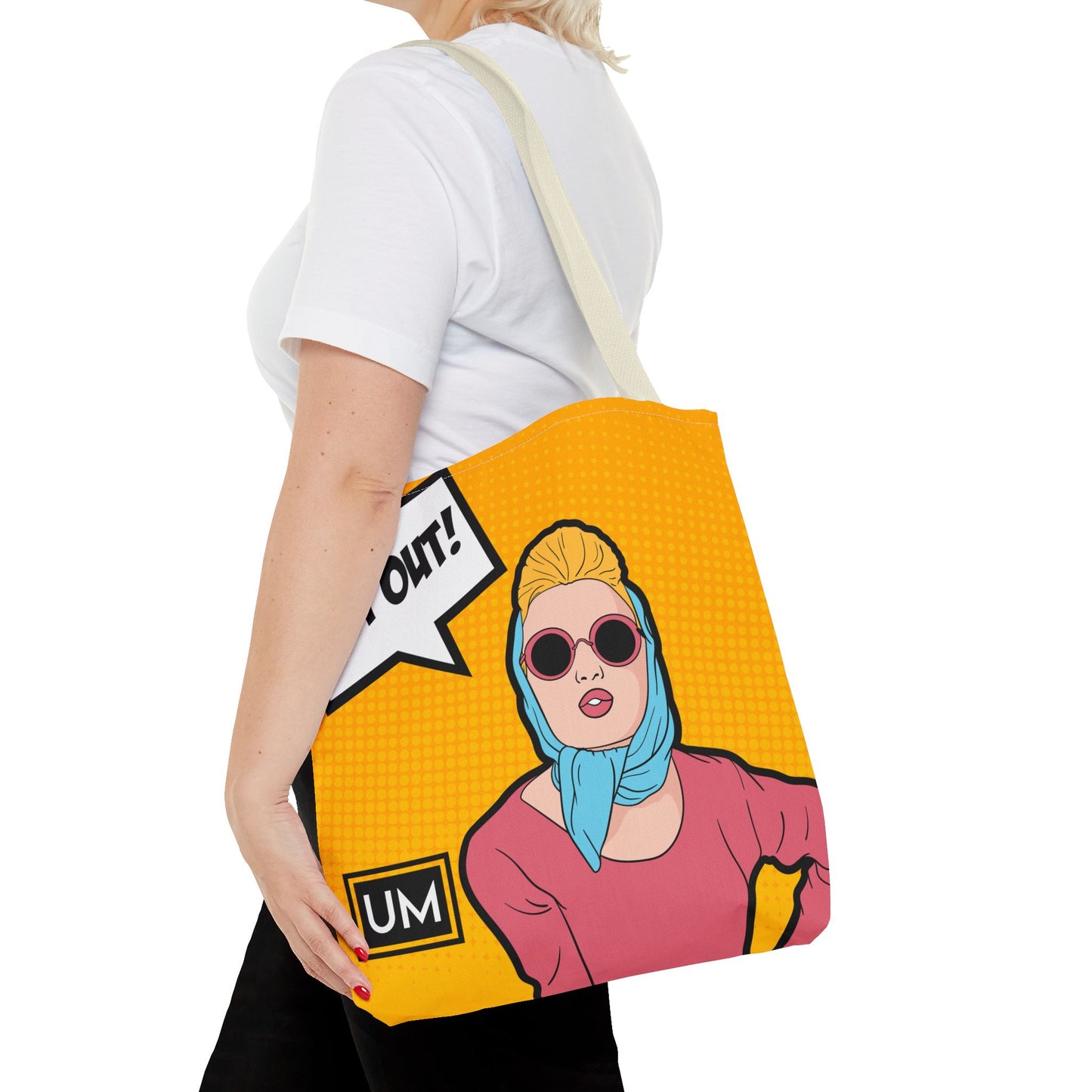 Pop Girl Tote Bag (AOP)