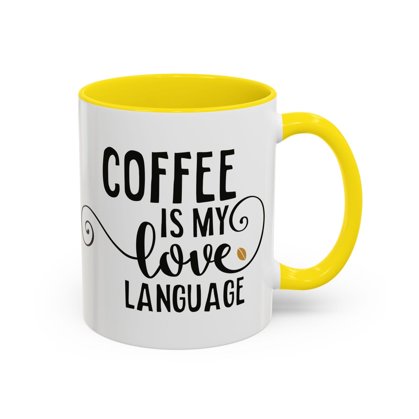 Taza Mi amor por el café (11, 15 oz)