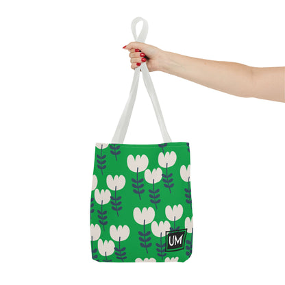 Bolso de mano con estampados florales llamativos (AOP)