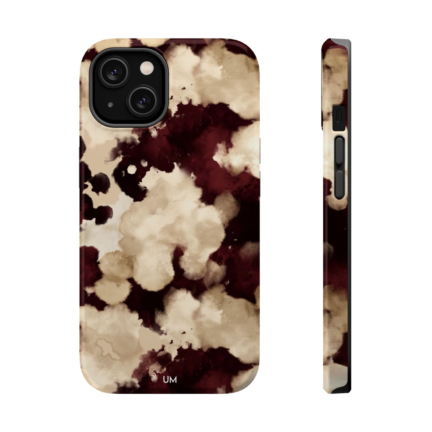 Marbled Burgundy