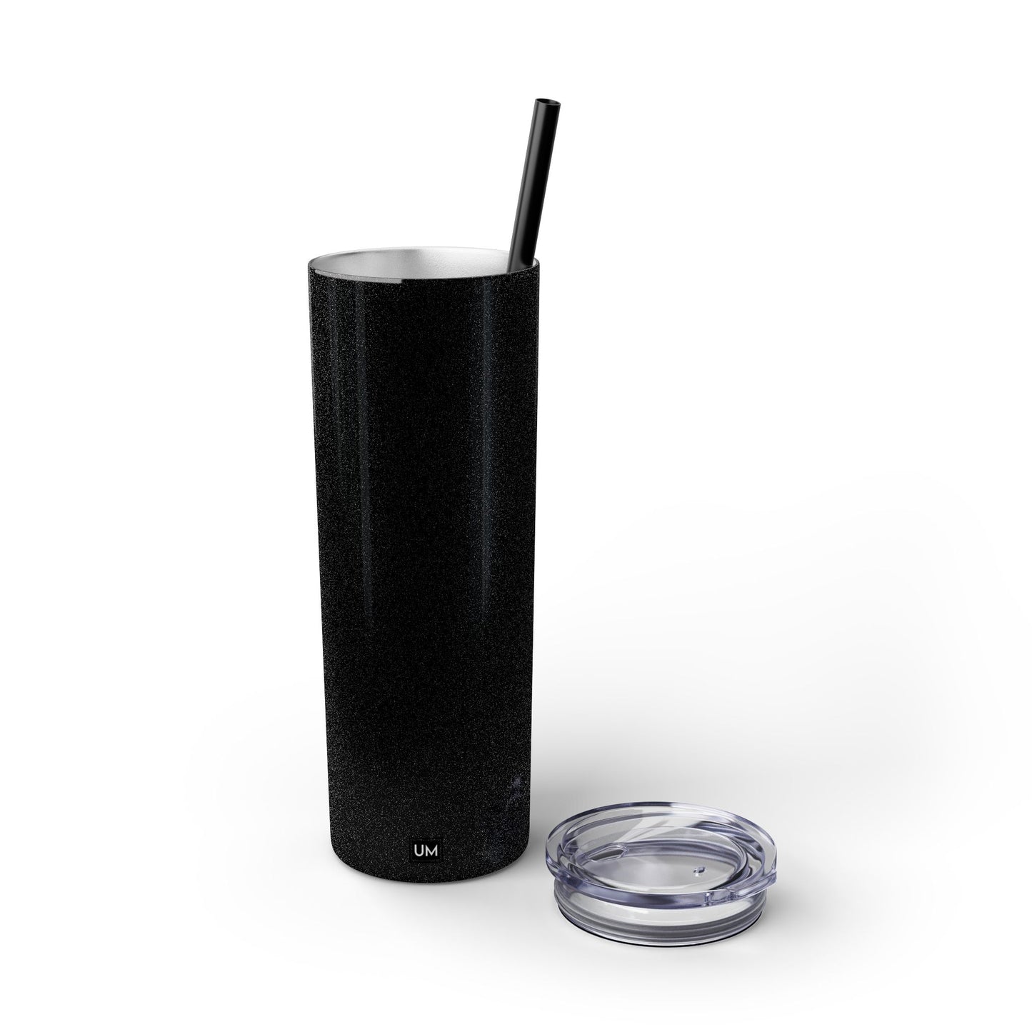 Plain Tumbler with Straw, 20oz