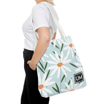 Bolso de mano con estampados florales llamativos (AOP)