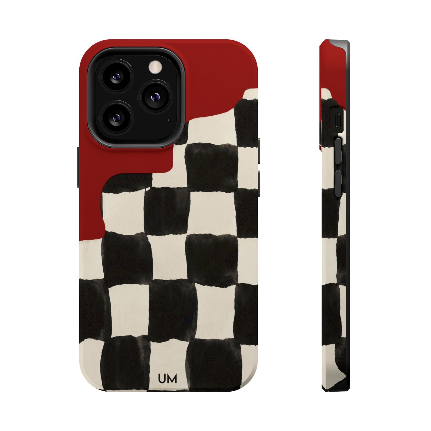 Checkerboard Red