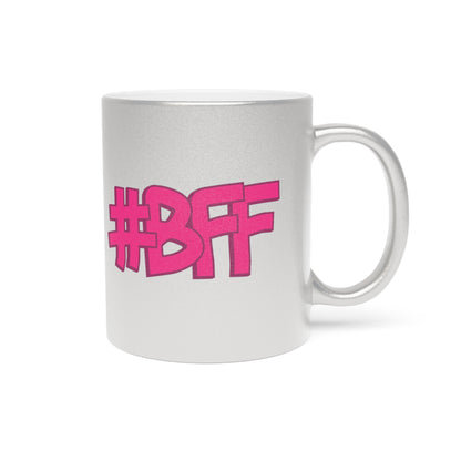 Taza BFF (plata y dorada)