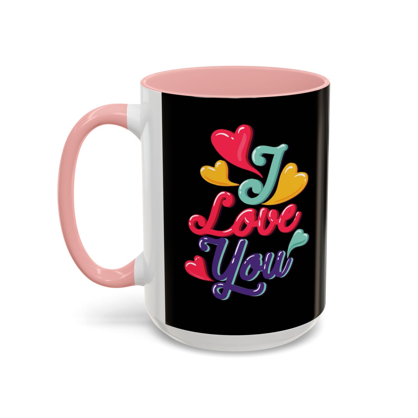 Taza de café con la frase "Te amo" (11, 15 oz)