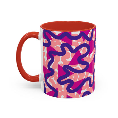 Taza de café abstracta (11, 15 oz)