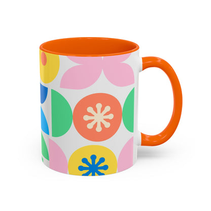 Taza de café colorida (11, 15 oz)