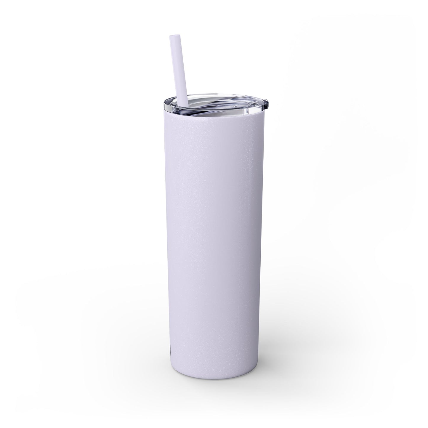 Plain Tumbler with Straw, 20oz