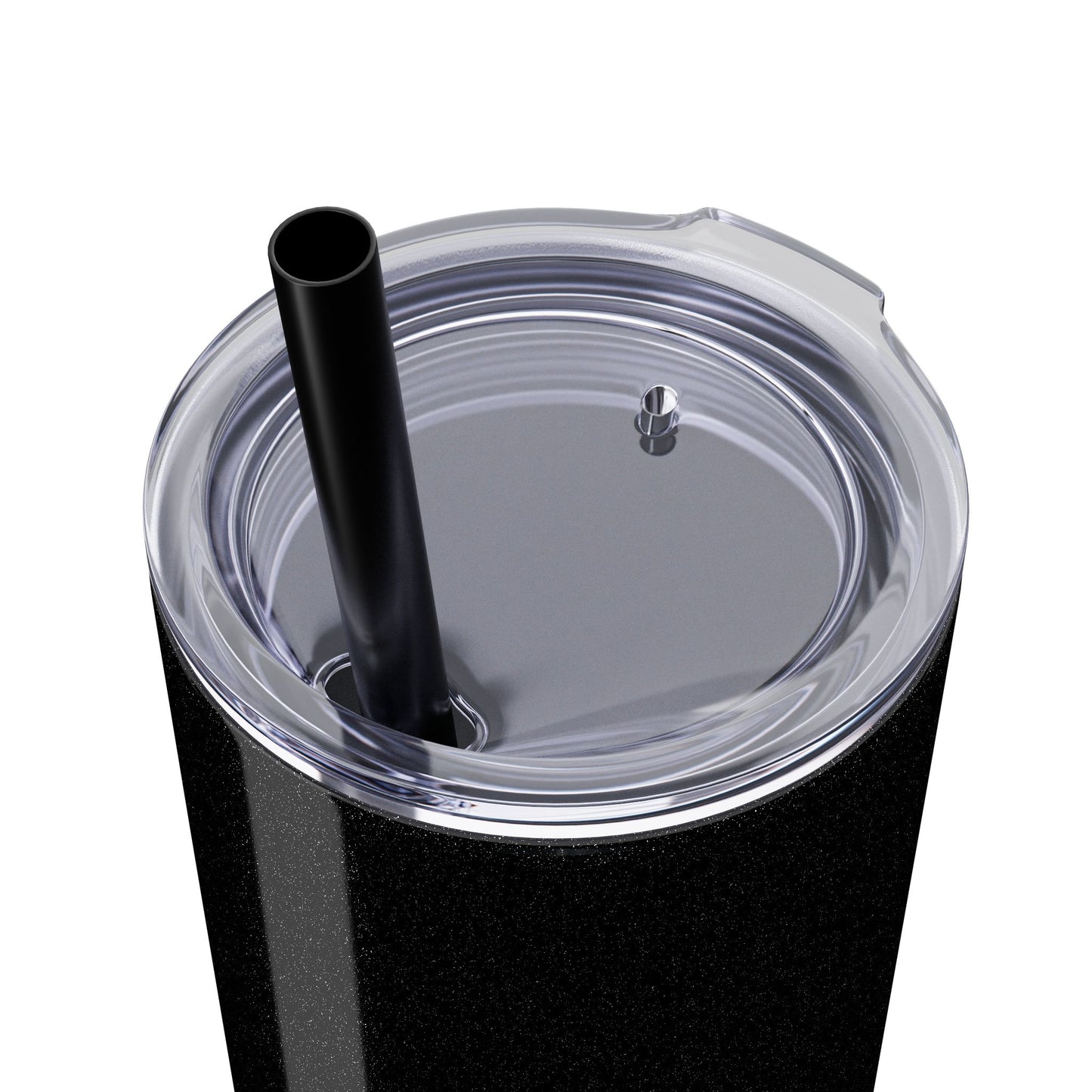 Plain Tumbler with Straw, 20oz