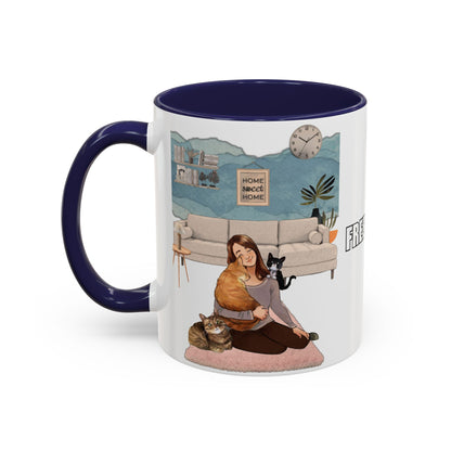 Taza de café con abrazos gratis (11 oz y 15 oz)