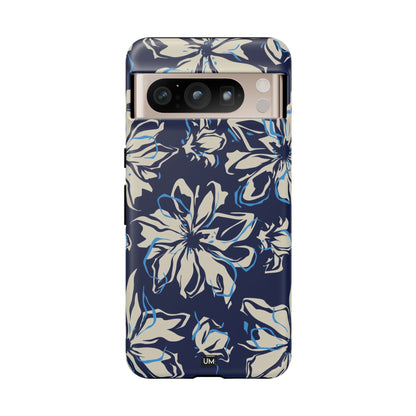 Blue Flor Tough Case