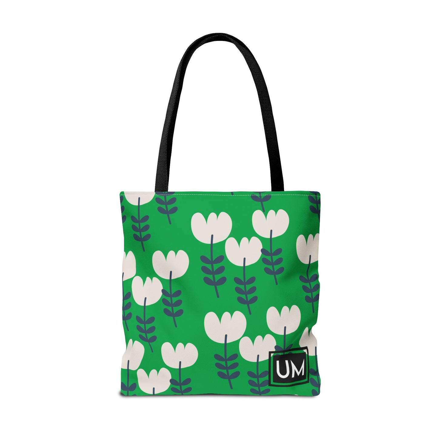 Bolso de mano con estampados florales llamativos (AOP)