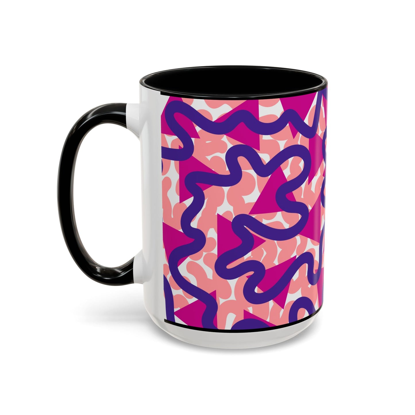 Taza de café abstracta (11, 15 oz)