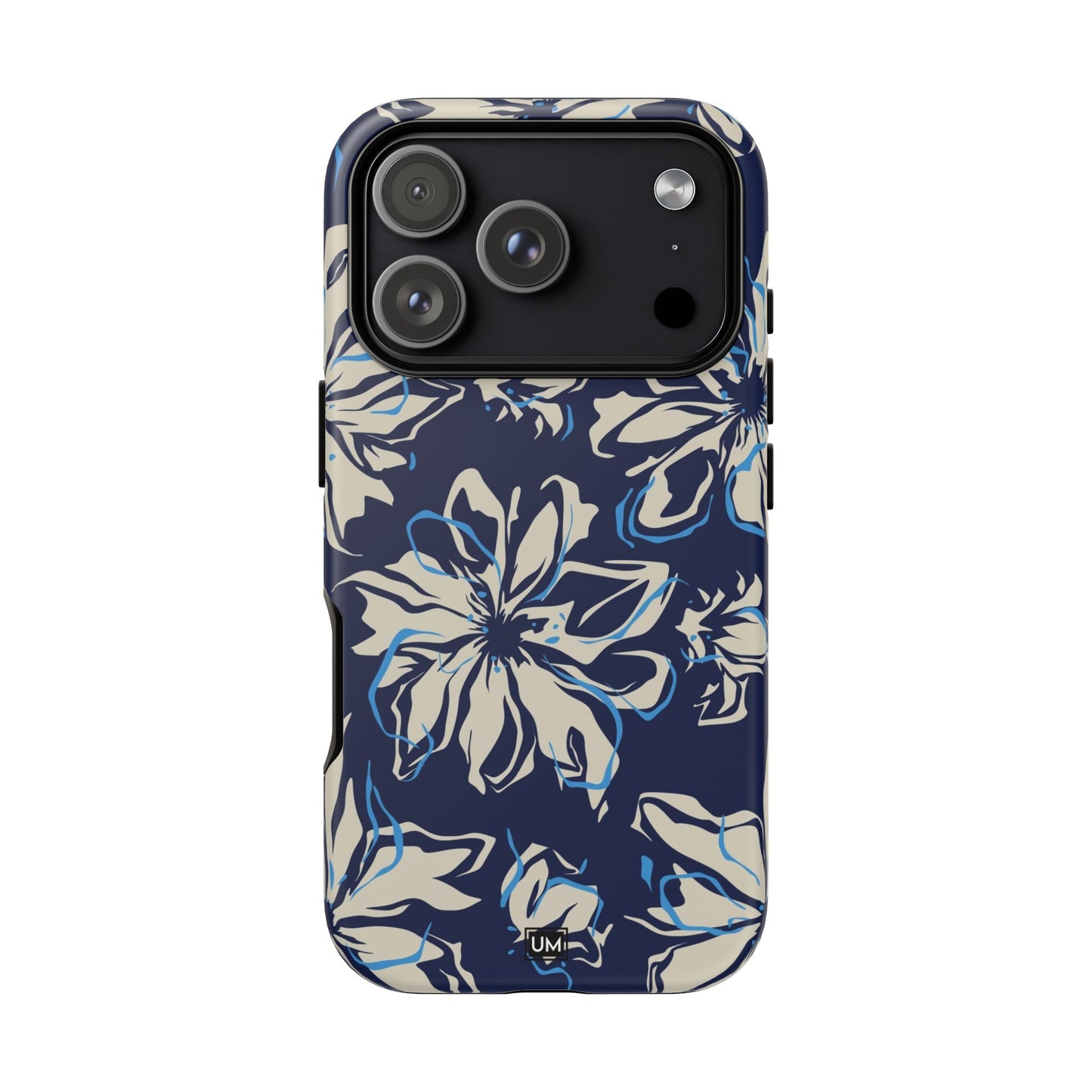 Blue Flor Tough Case