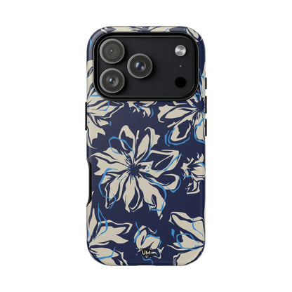Blue Flor Tough Case