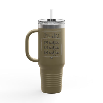 Checklist Mug, 40oz