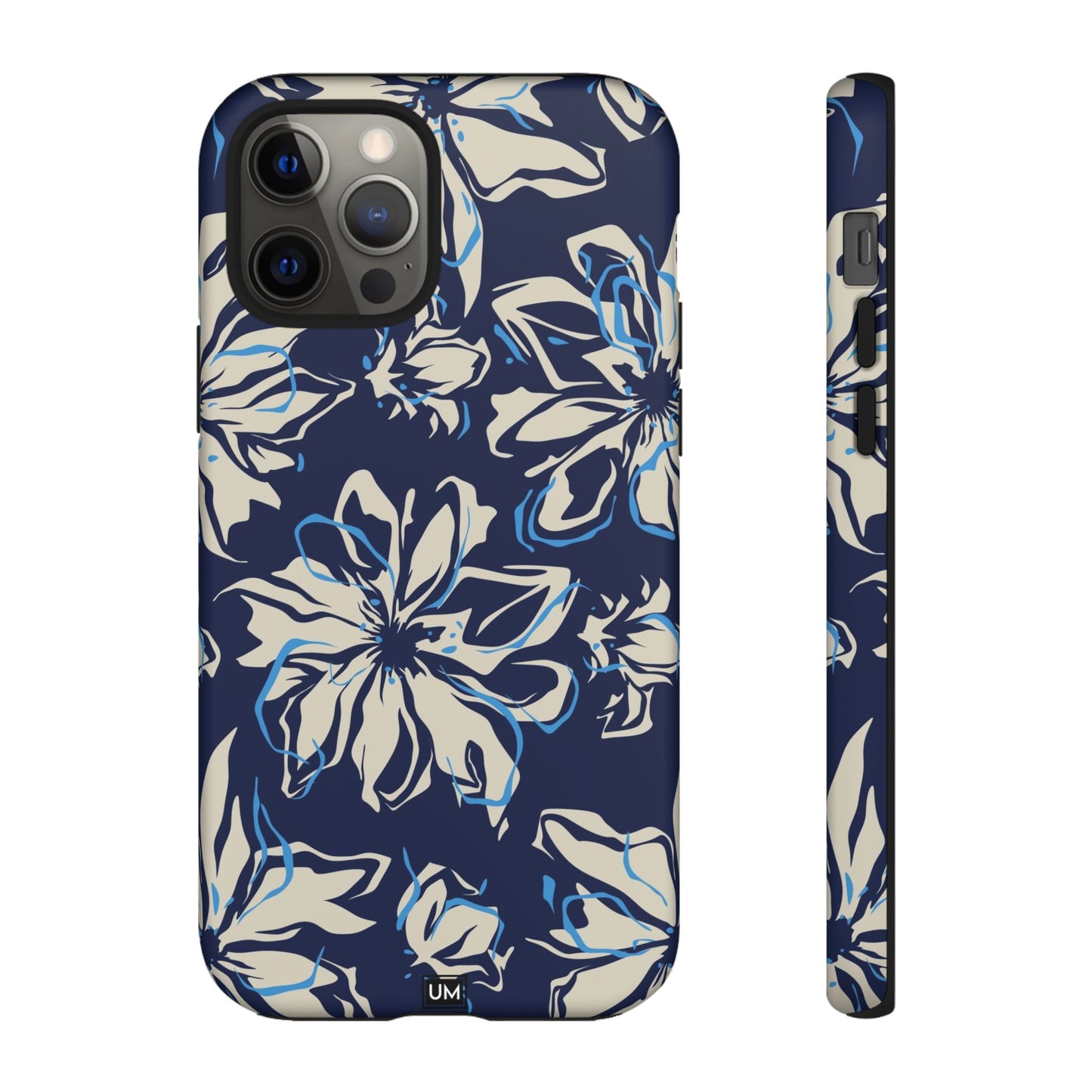 Blue Flor Tough Case