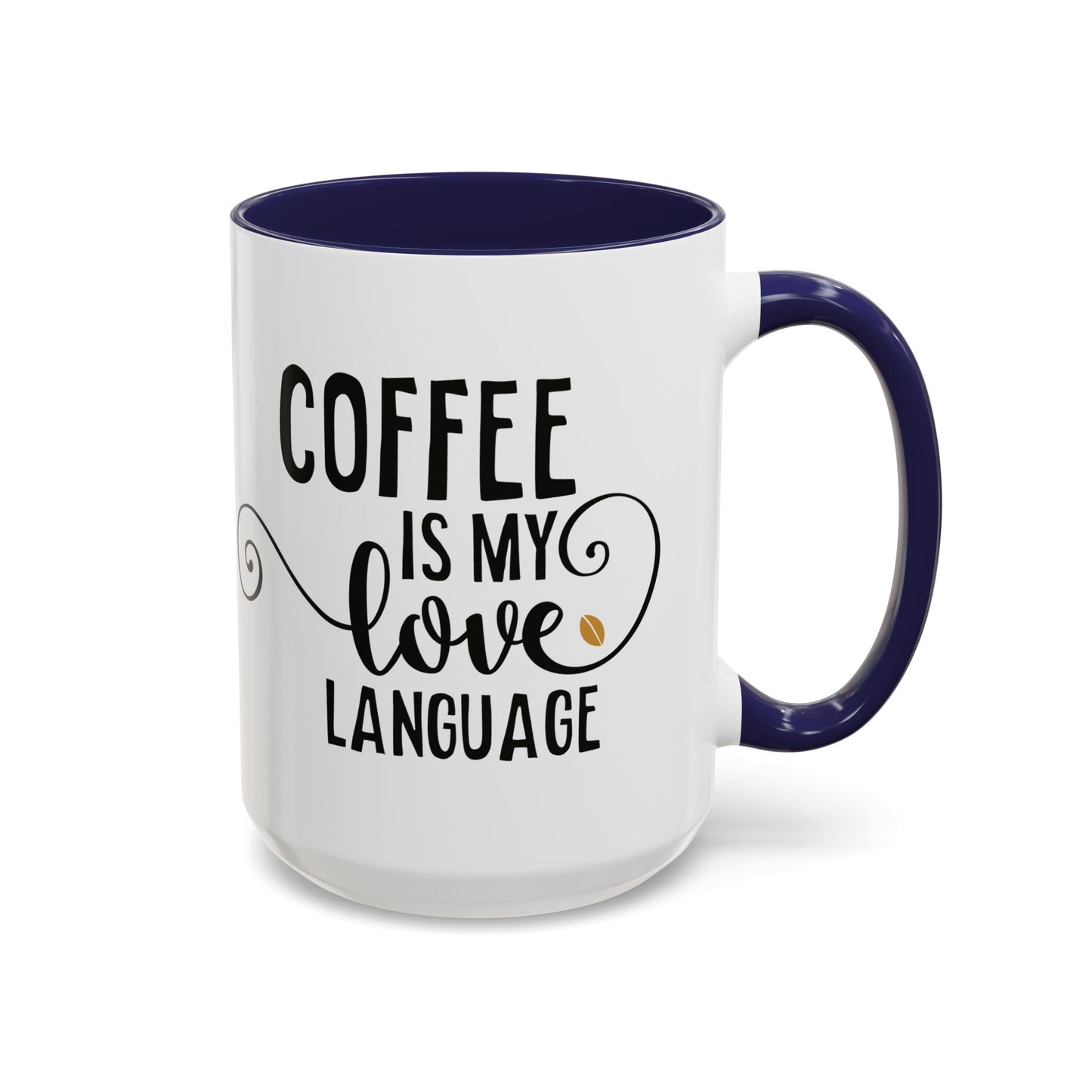 Taza Mi amor por el café (11, 15 oz)