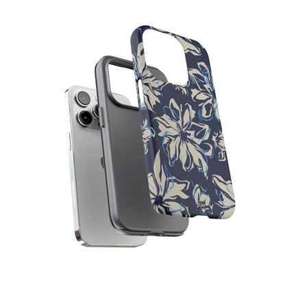 Blue Flor Tough Case