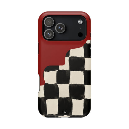 Checkerboard Red