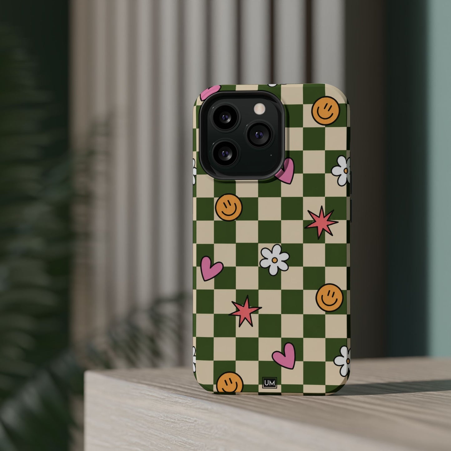 Checkerboard Smiley