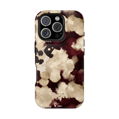Marbled Burgundy