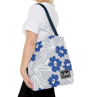 Bolso de mano con estampados florales llamativos (AOP)