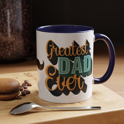 Taza de café con el mejor papá (11 oz y 15 oz)