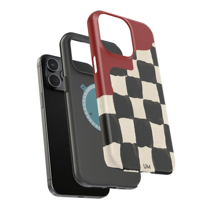 Checkerboard Red