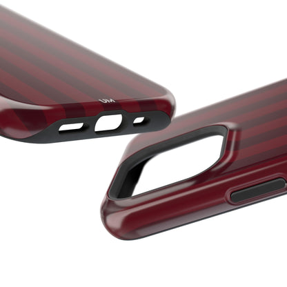 Bordeaux Pinstripe