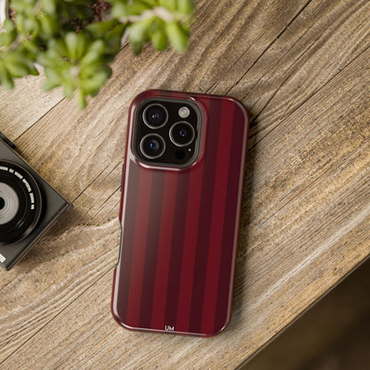 Bordeaux Pinstripe
