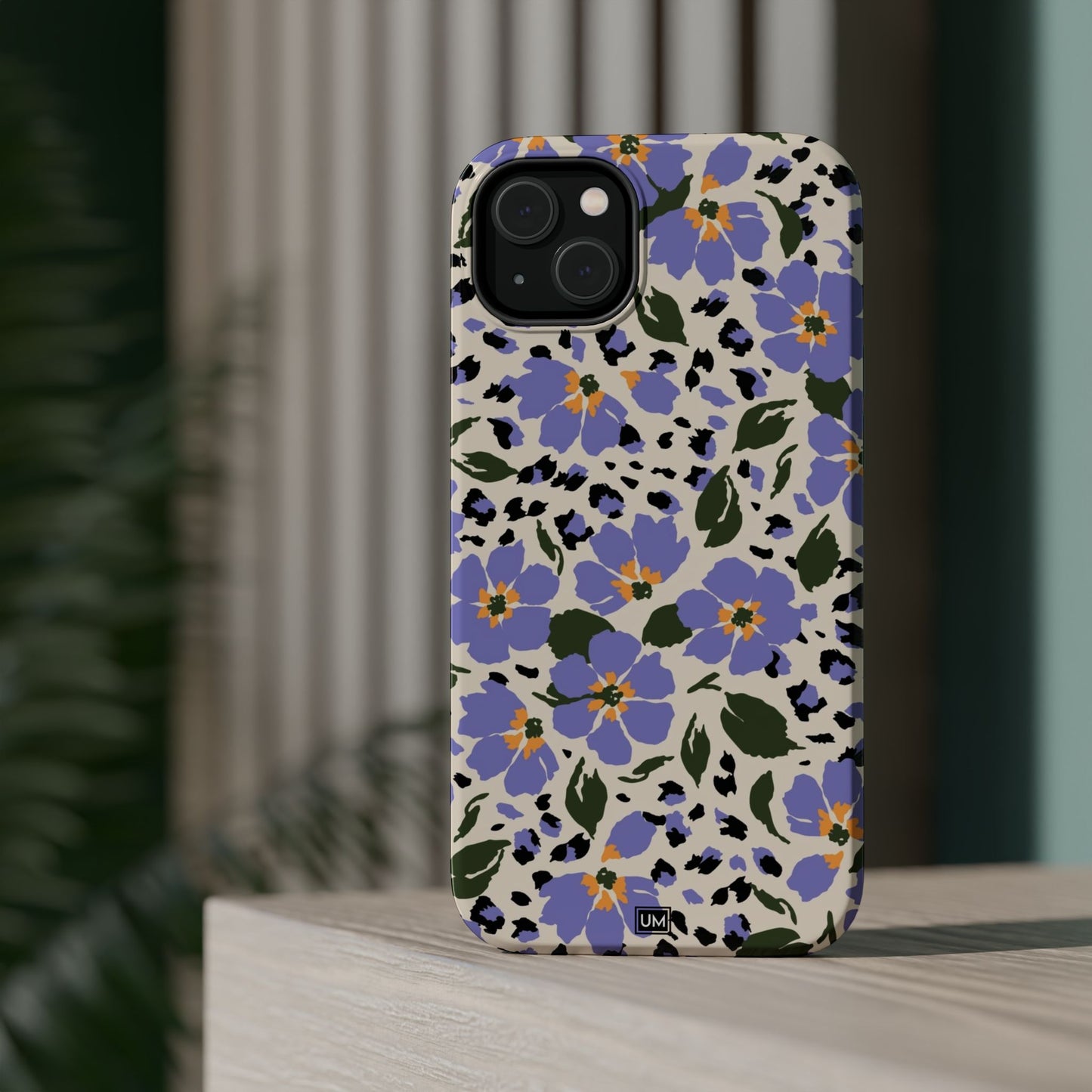 Floral Leopard