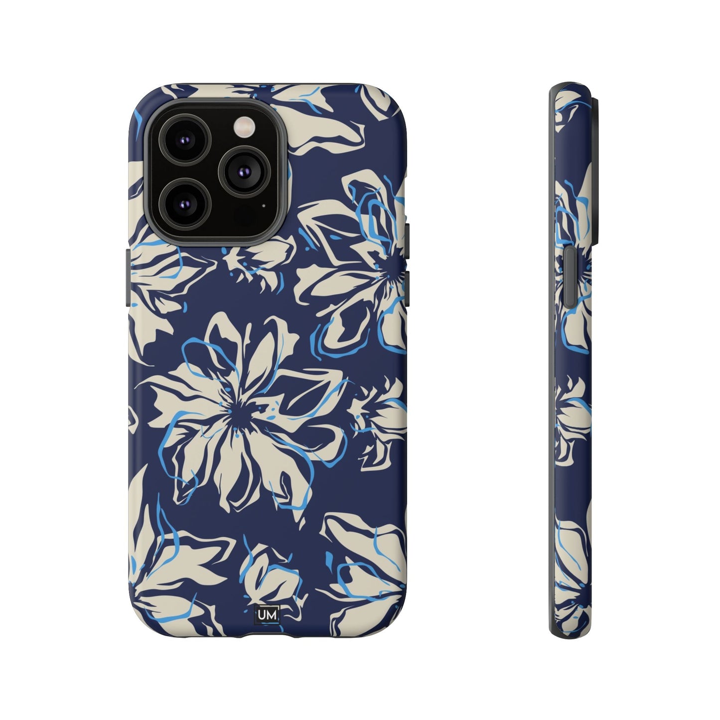 Blue Flor Tough Case