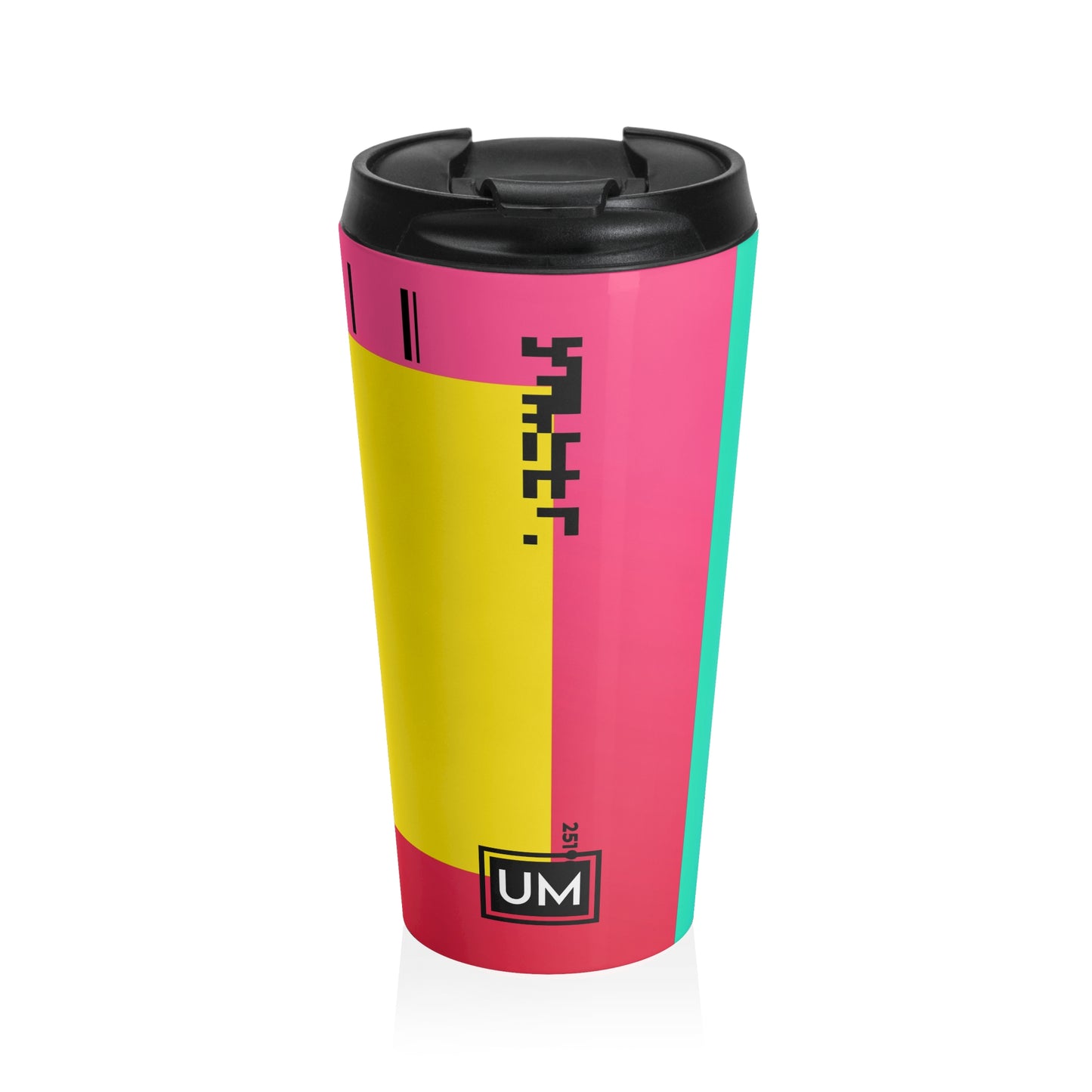 Vibrant  Stainless Steel Travel Mug