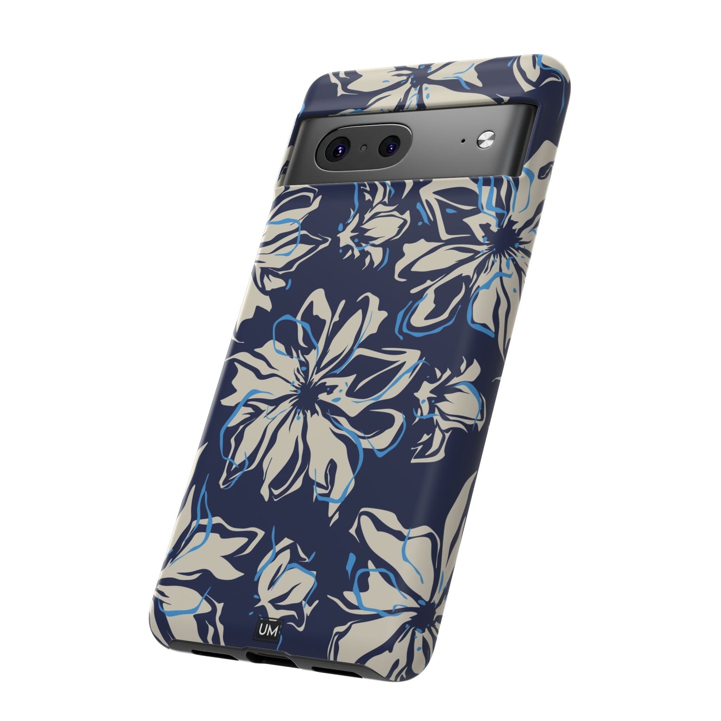 Blue Flor Tough Case