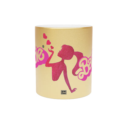 Taza de Barbie (plata y oro)