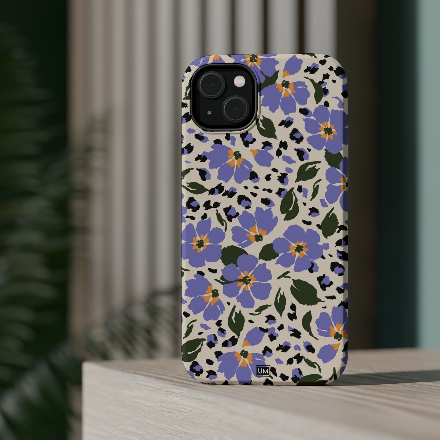 Floral Leopard
