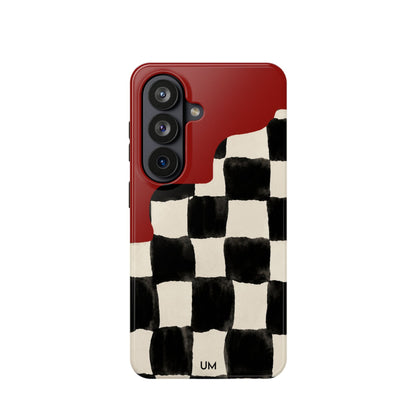 Checkerboard Red