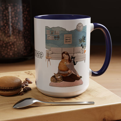 Taza de café con abrazos gratis (11 oz y 15 oz)