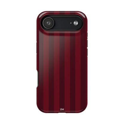 Bordeaux Pinstripe